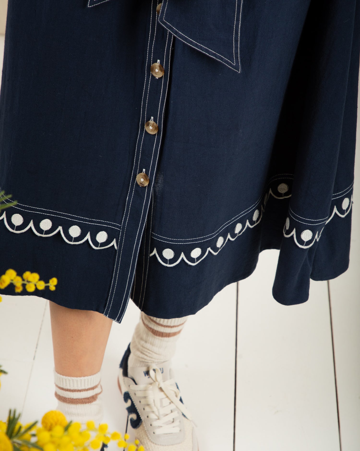 Andie Dress - Navy
