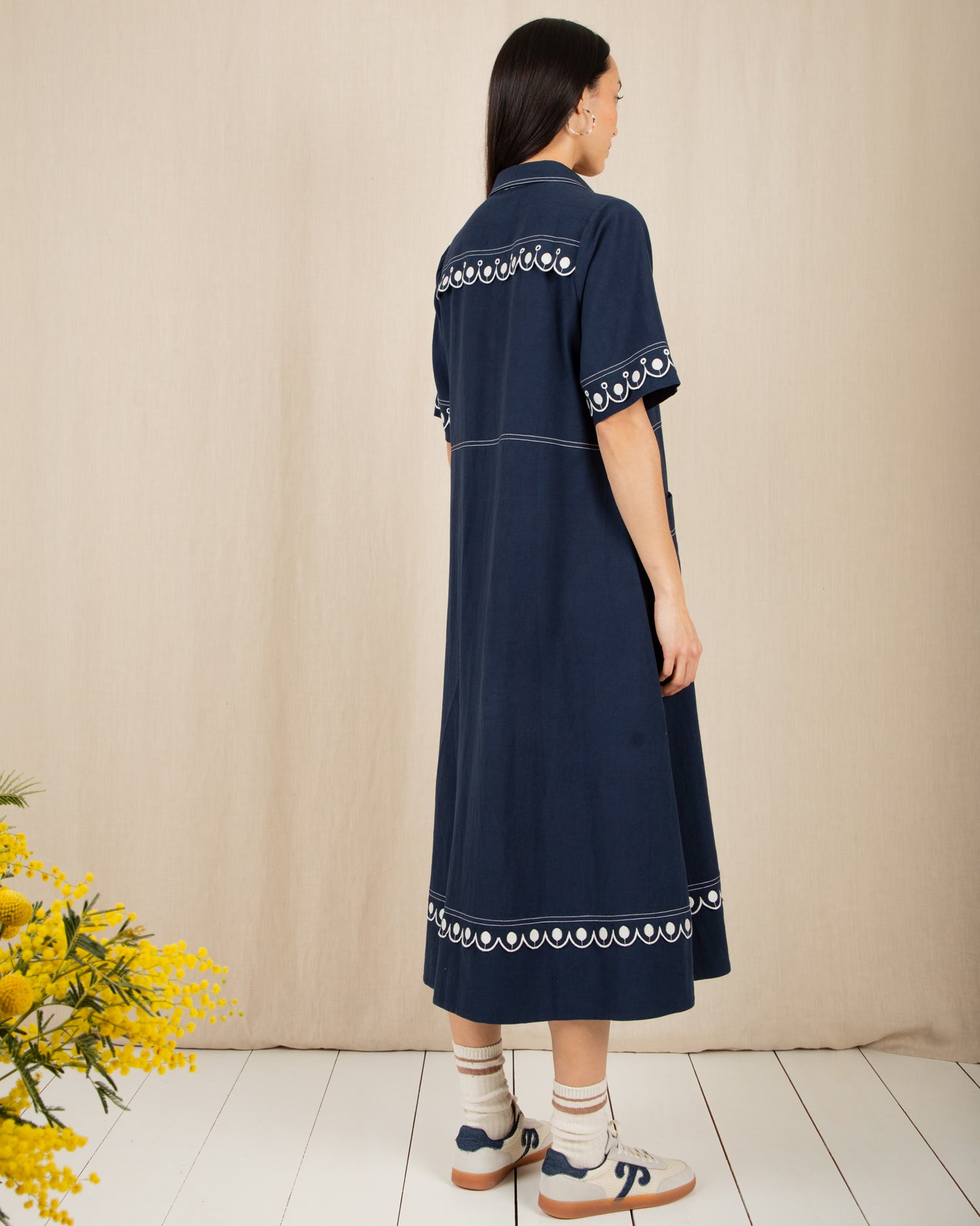 Andie Dress - Navy