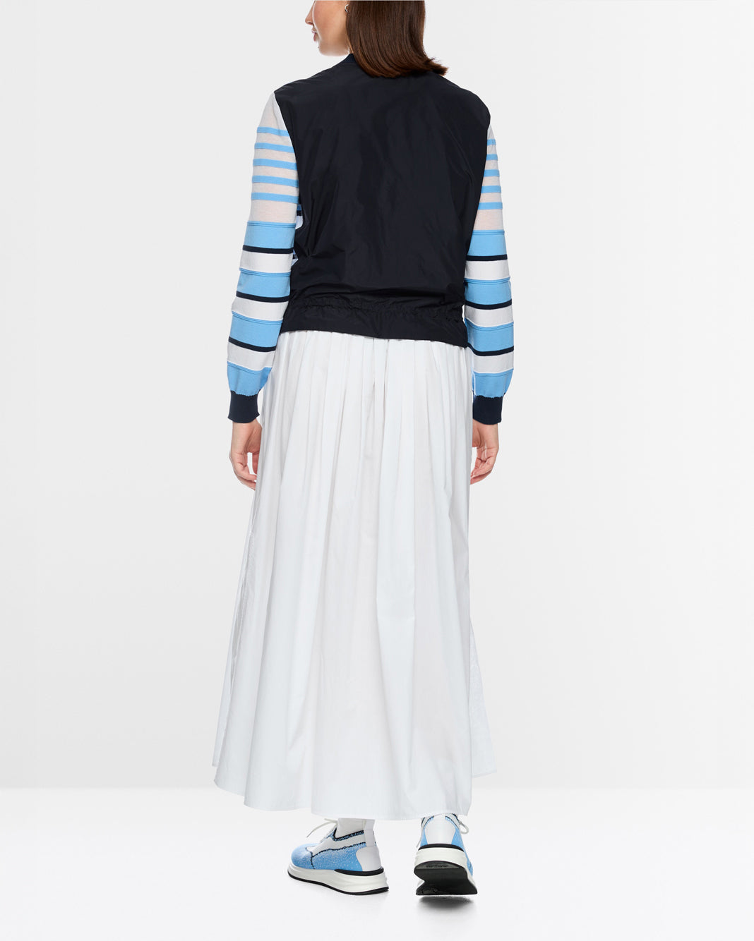Stripe Cardigan - Blue
