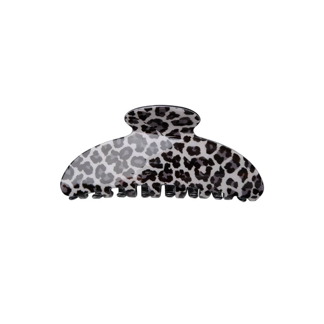 Asher Hair Claw - Grey Leo