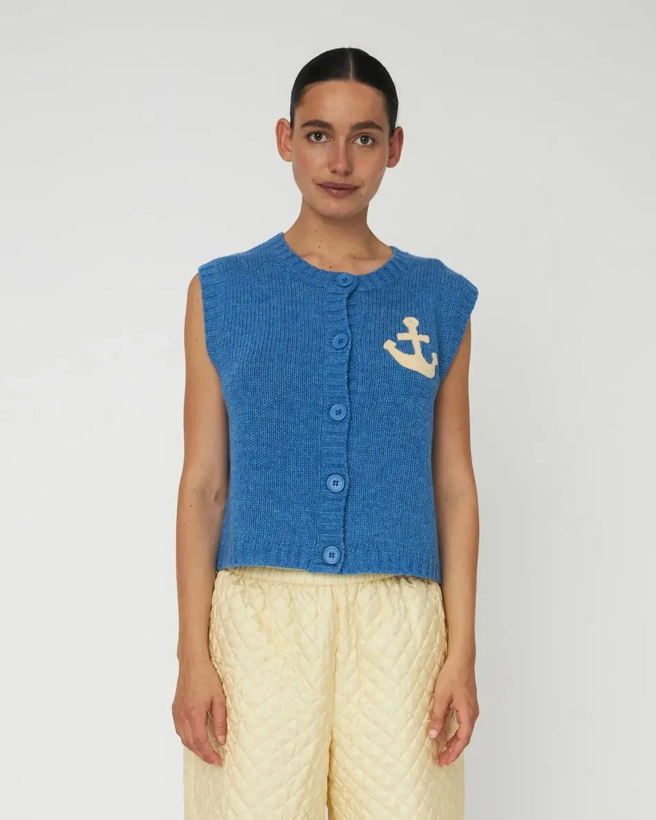 Anchor Vest - Blue Sea