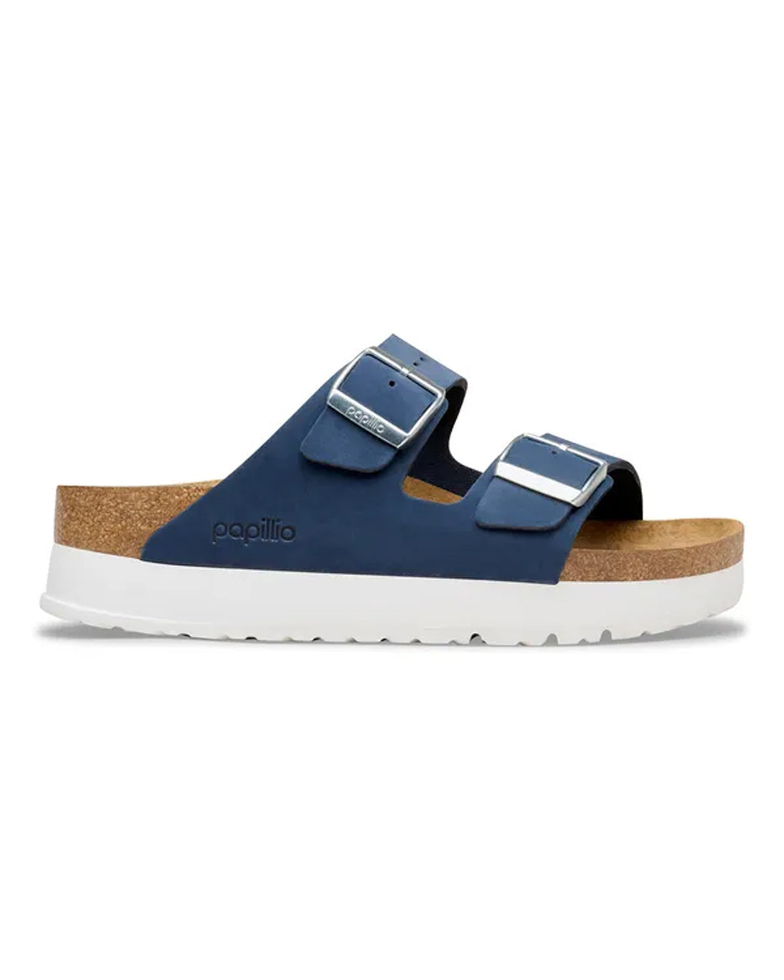 Arizona Pap Flex Platform Nubuk Leather - New Navy