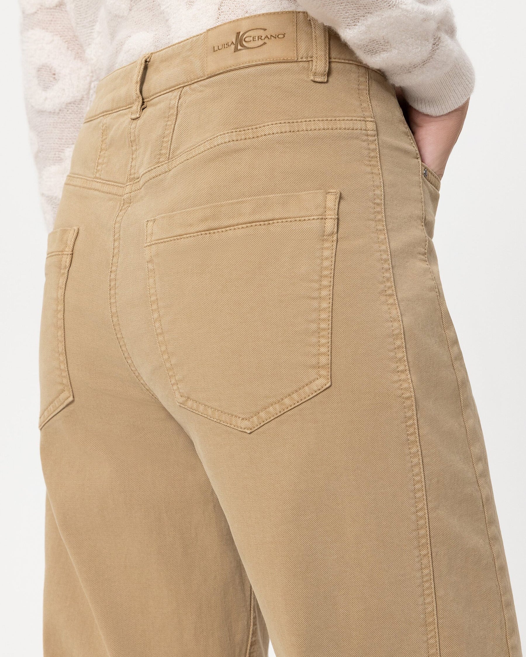 Authentic Barrel Leg Jean - Camel
