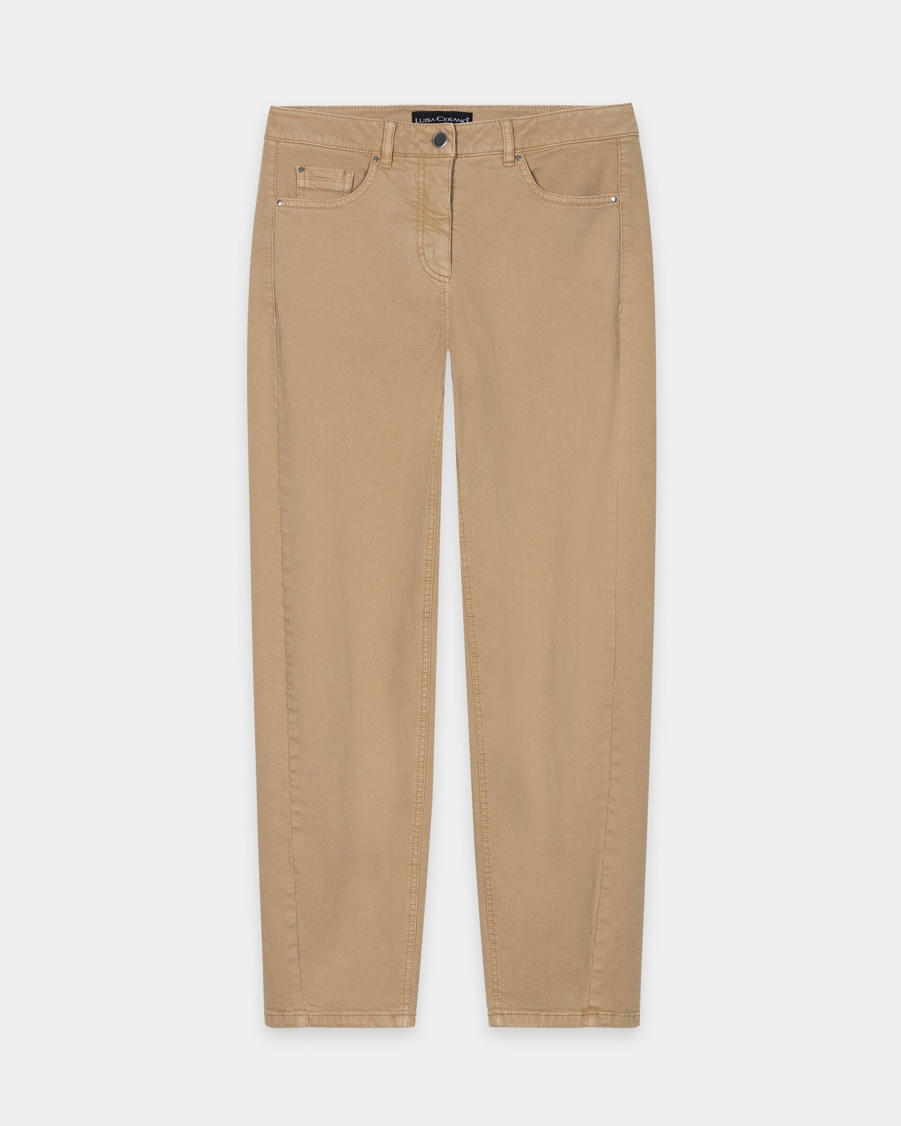 Authentic Barrel Leg Jean - Camel