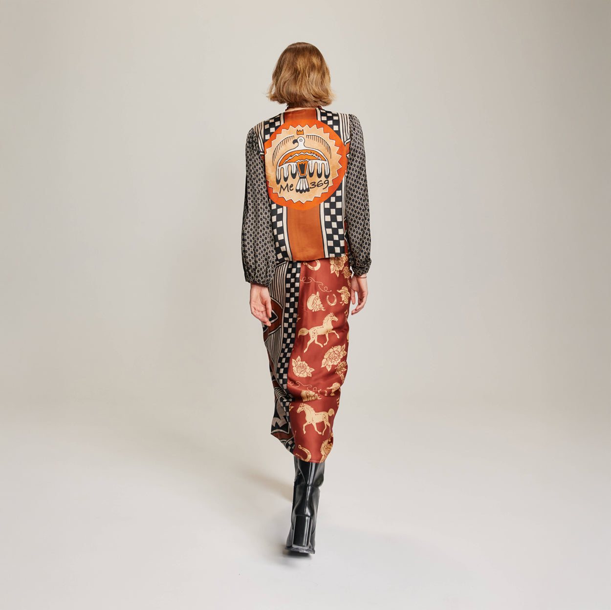 Avia Round Neck Shirt - Rodeo