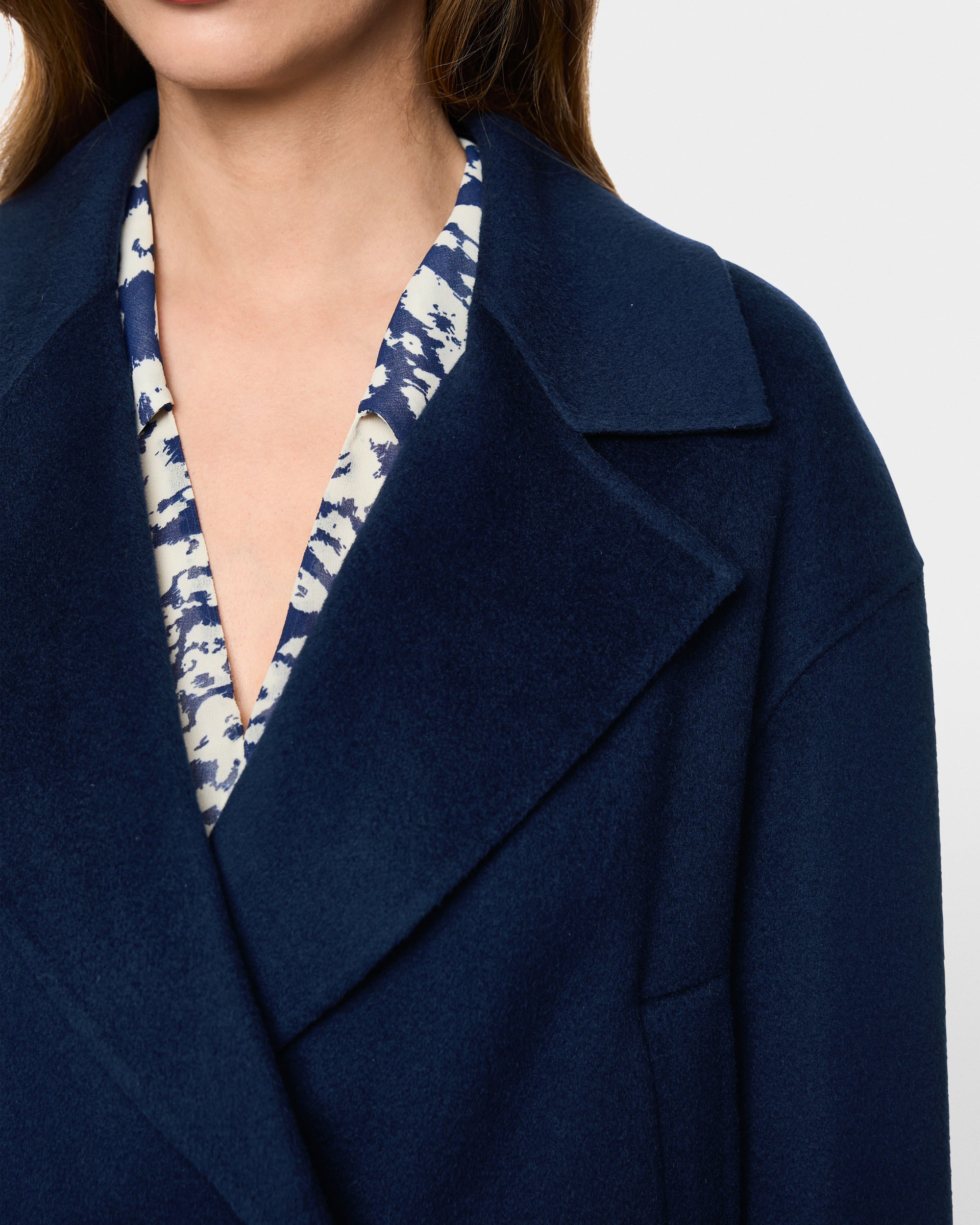 Double Face Jacket - Blue