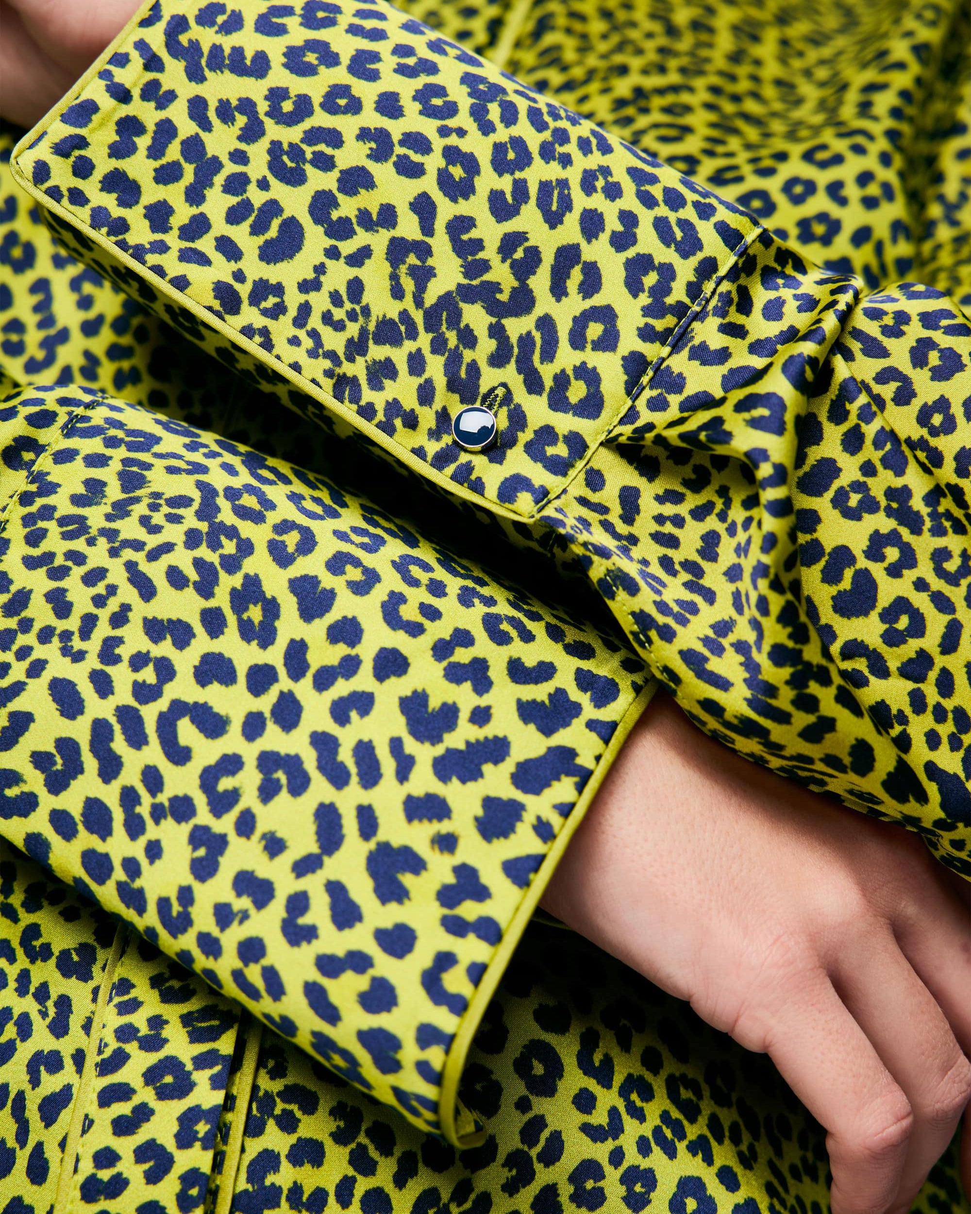 Leopard Print Shirt - Lime