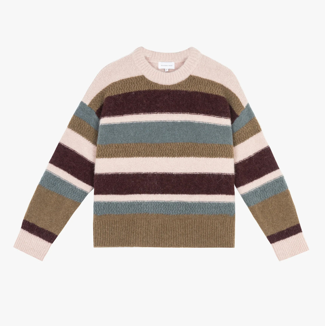 Bevian Stripe Knit - Army