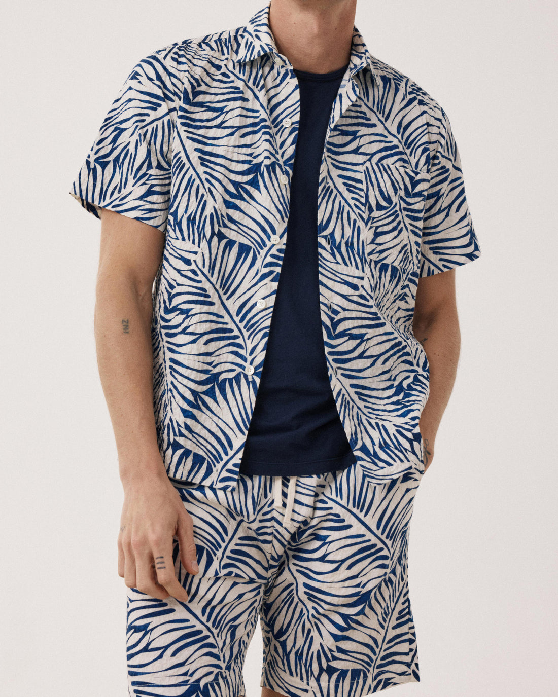Pedro Mc Woven Shirt - Blue