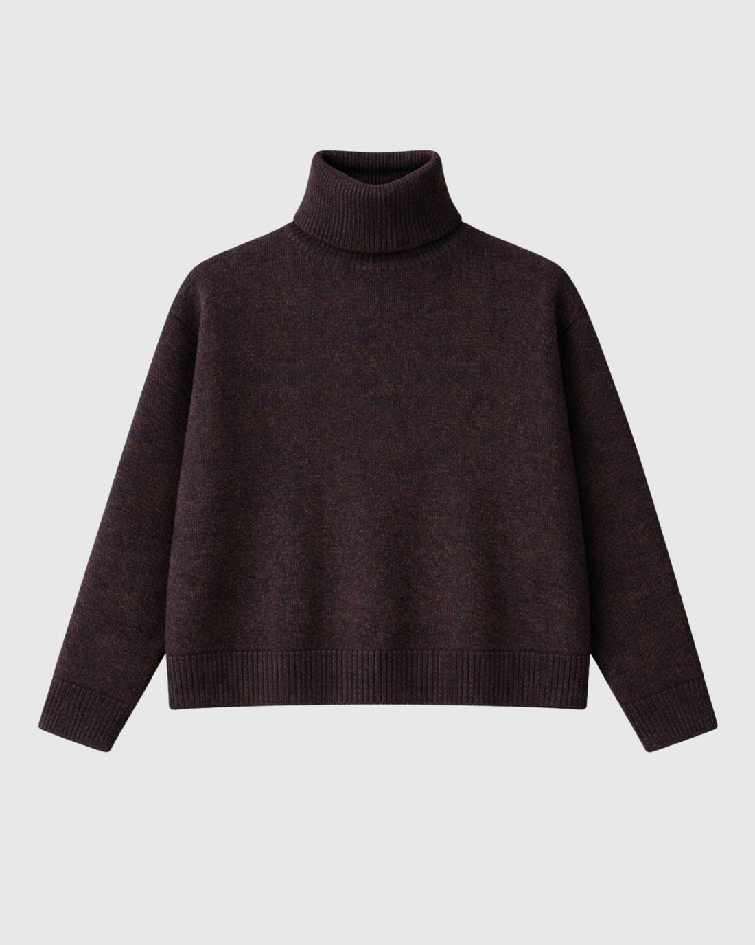 Byana Roll Neck Jumper - Marron