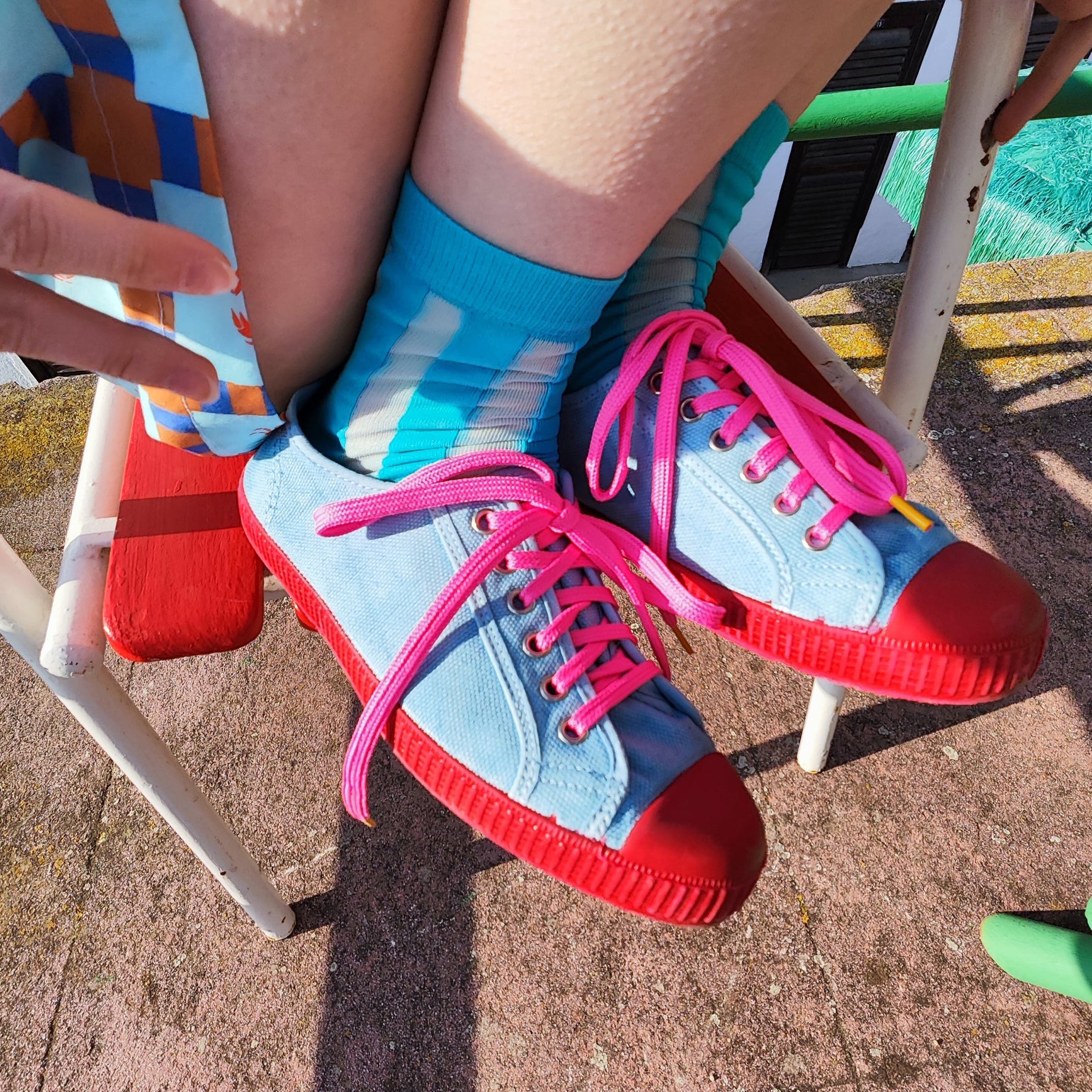 Bamba Sneaker - Turquoise