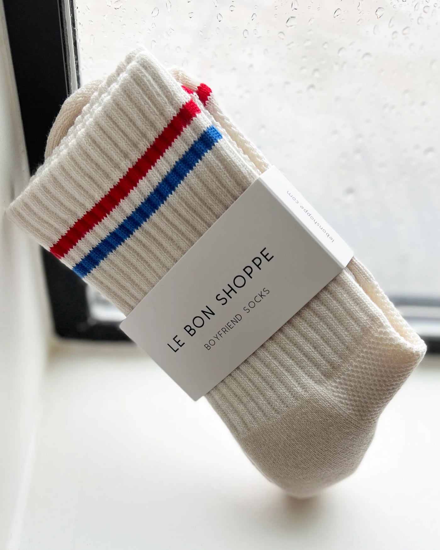 Boyfriend Socks - Milk