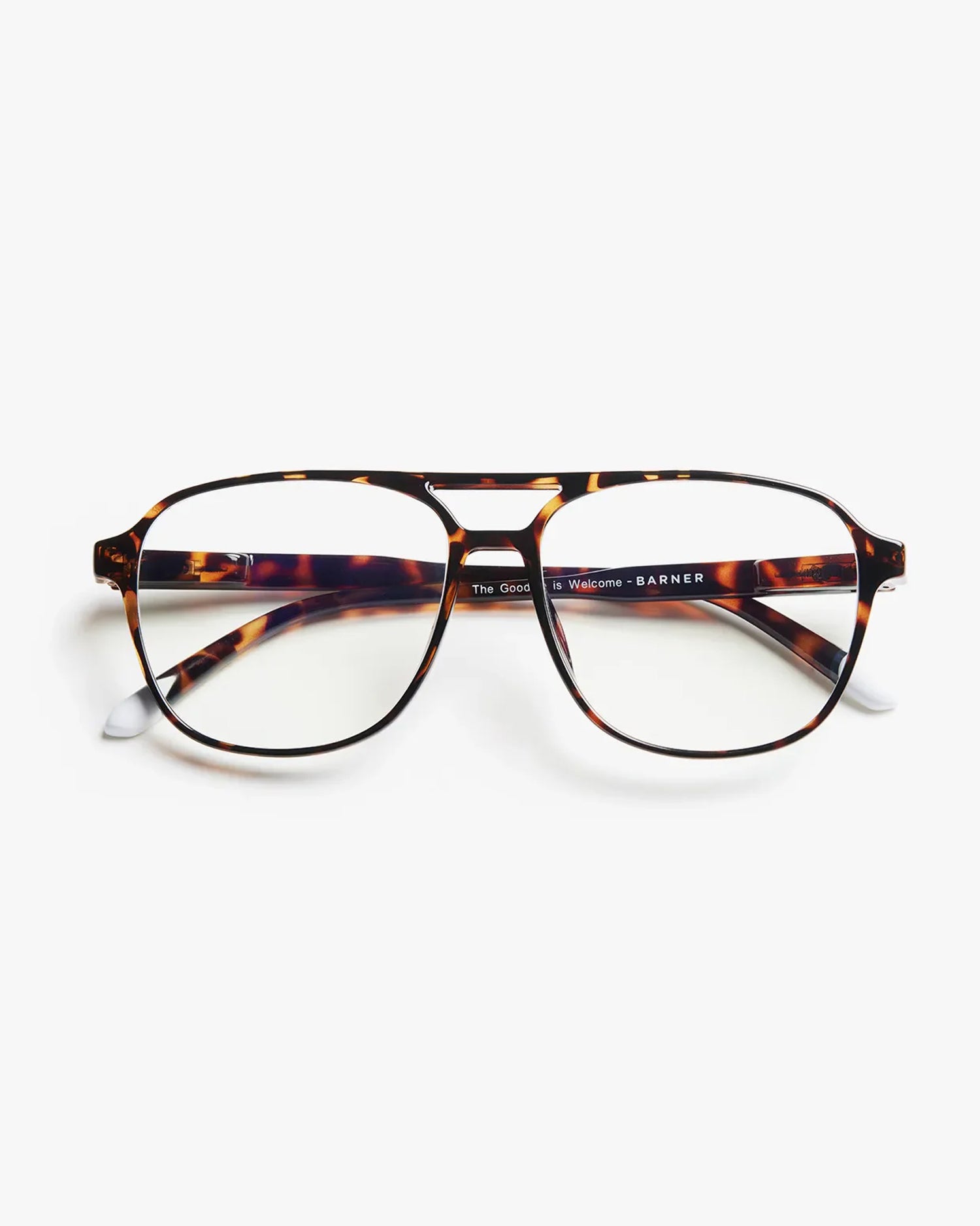 Brad Glossy Reading Glasses - Tortoise