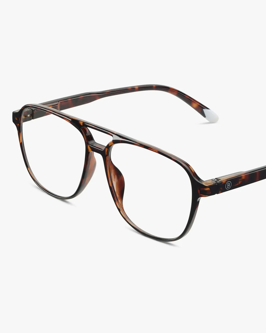 Brad Glossy Reading Glasses - Tortoise