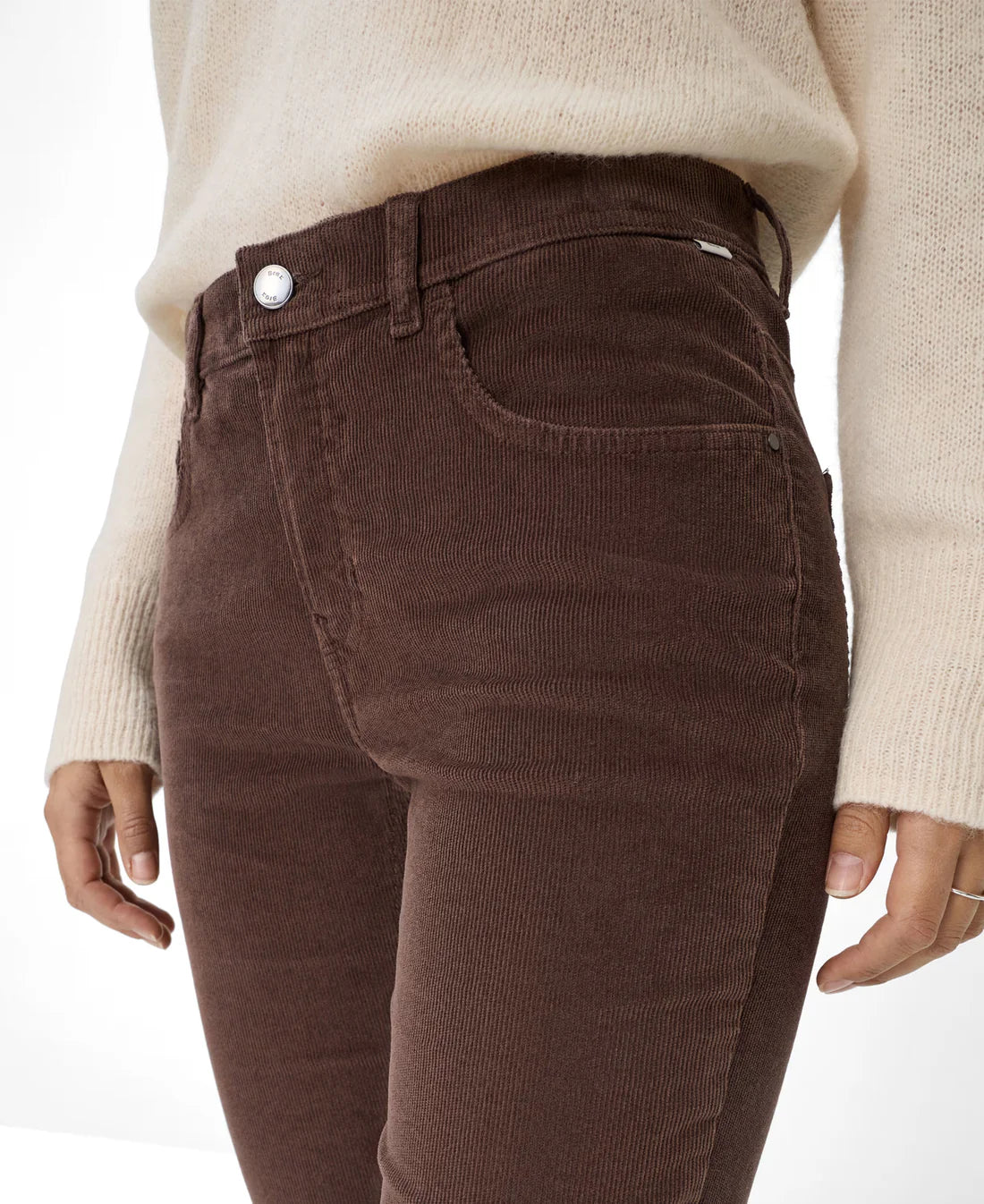 Mary Corduroy Trousers - Dark Chocolate