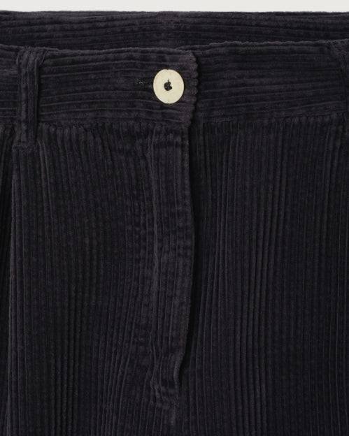 Padow Trousers - Vintage Carbone