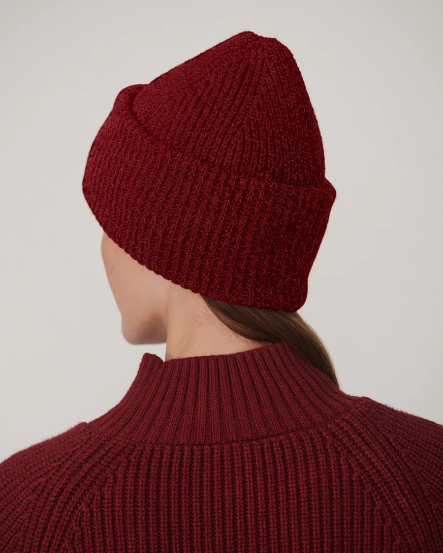 Carly Knit Beanie 2.0 - Rumba Rose