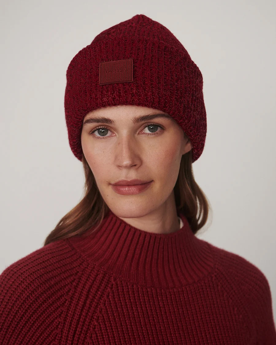 Carly Knit Beanie 2.0 - Rumba Rose