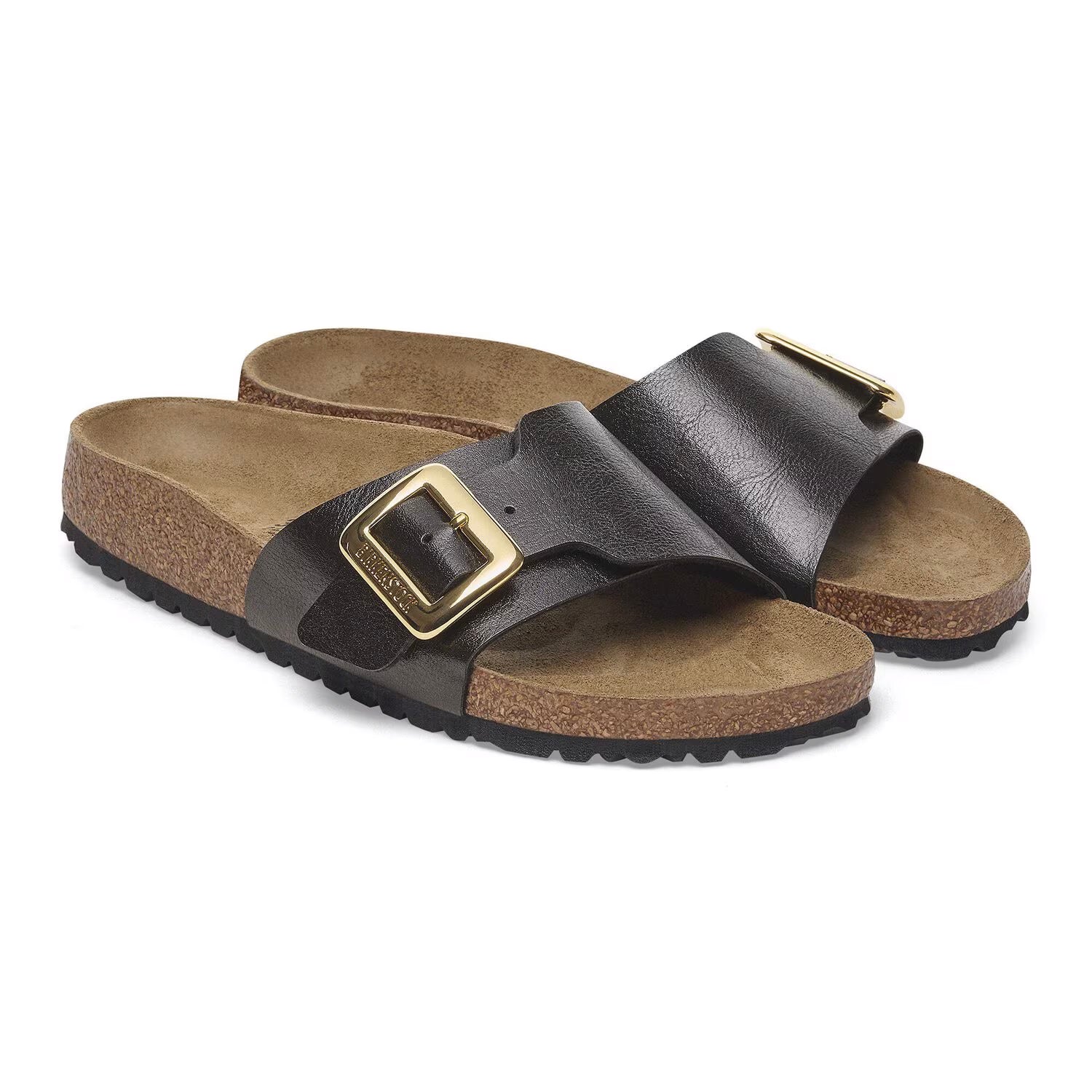 Catalina Cushion Buckle Birko-Flor - Graceful Licorice