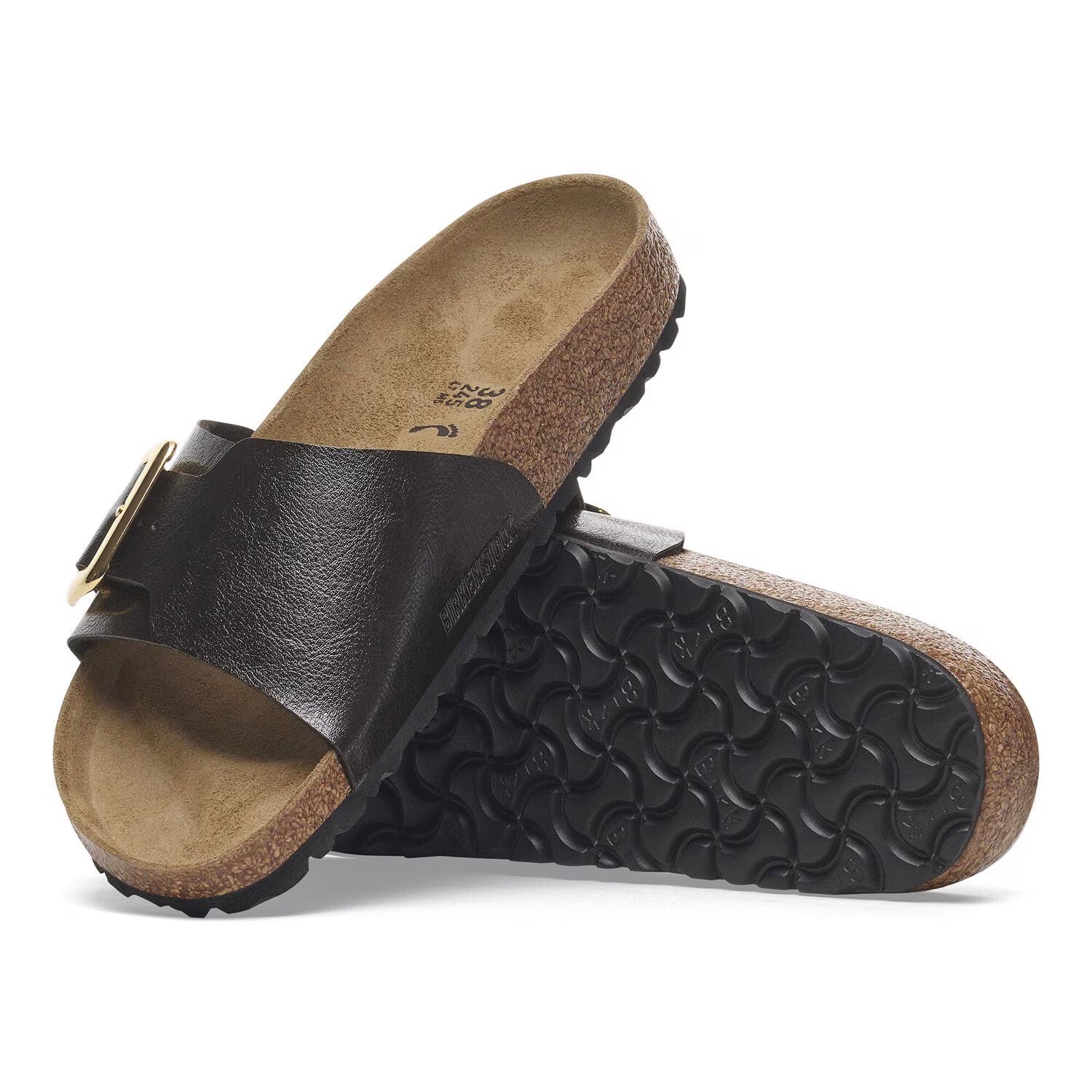 Catalina Cushion Buckle Birko-Flor - Graceful Licorice