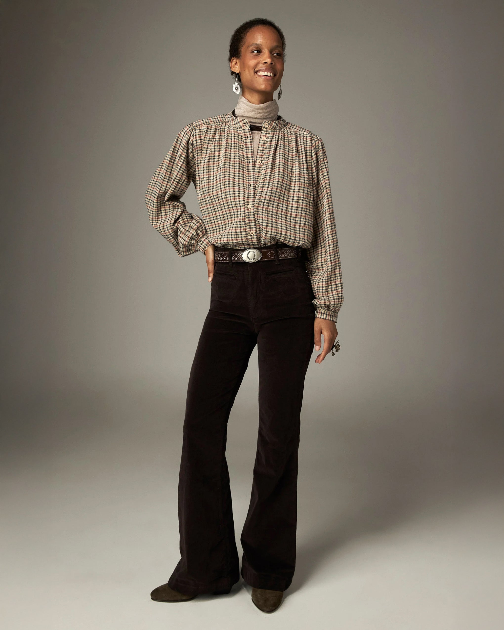 Ceday Valley Plaid Shirt - Rustic Plaid