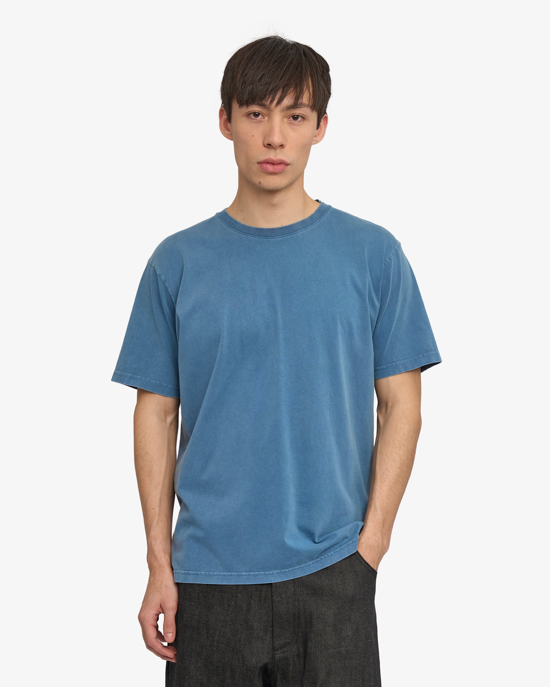 Classic Organic Tee - Faded Indigo