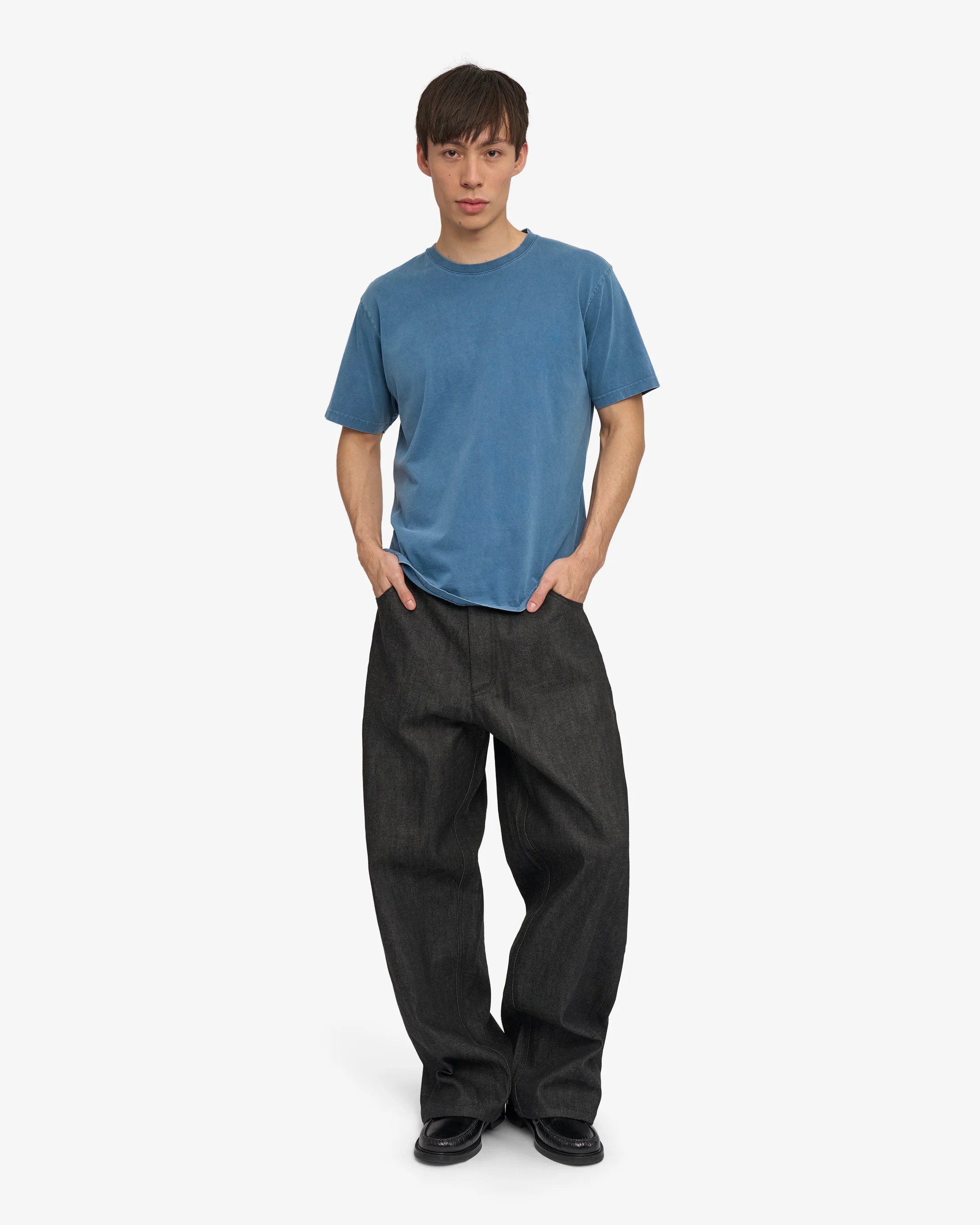 Classic Organic Tee - Faded Indigo