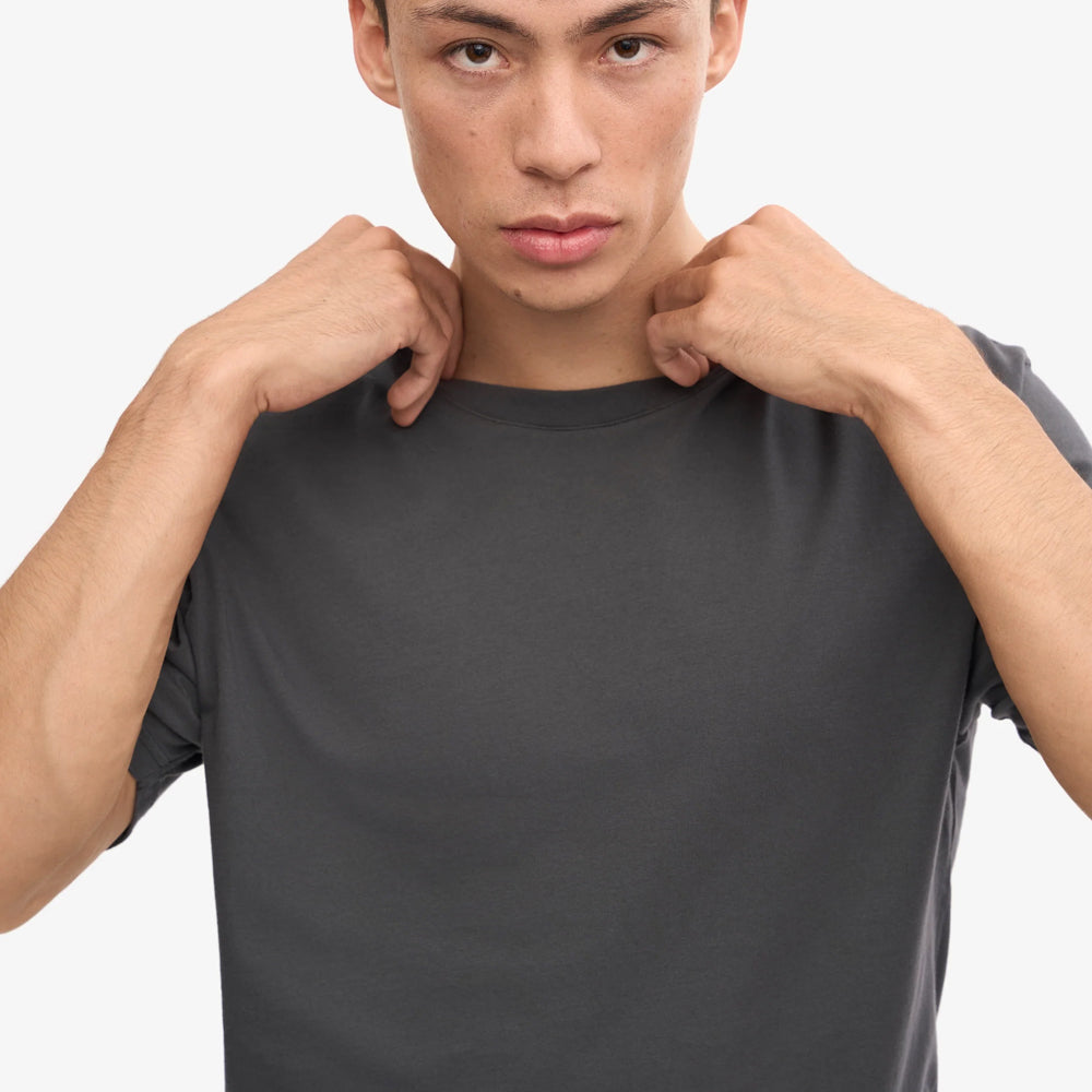 Classic Organic Tee - Lava Grey