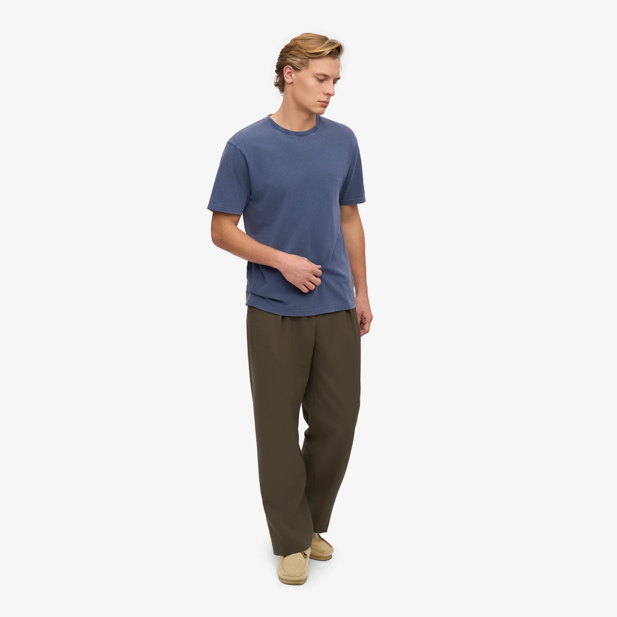 Classic Organic Tee - Neptune Blue