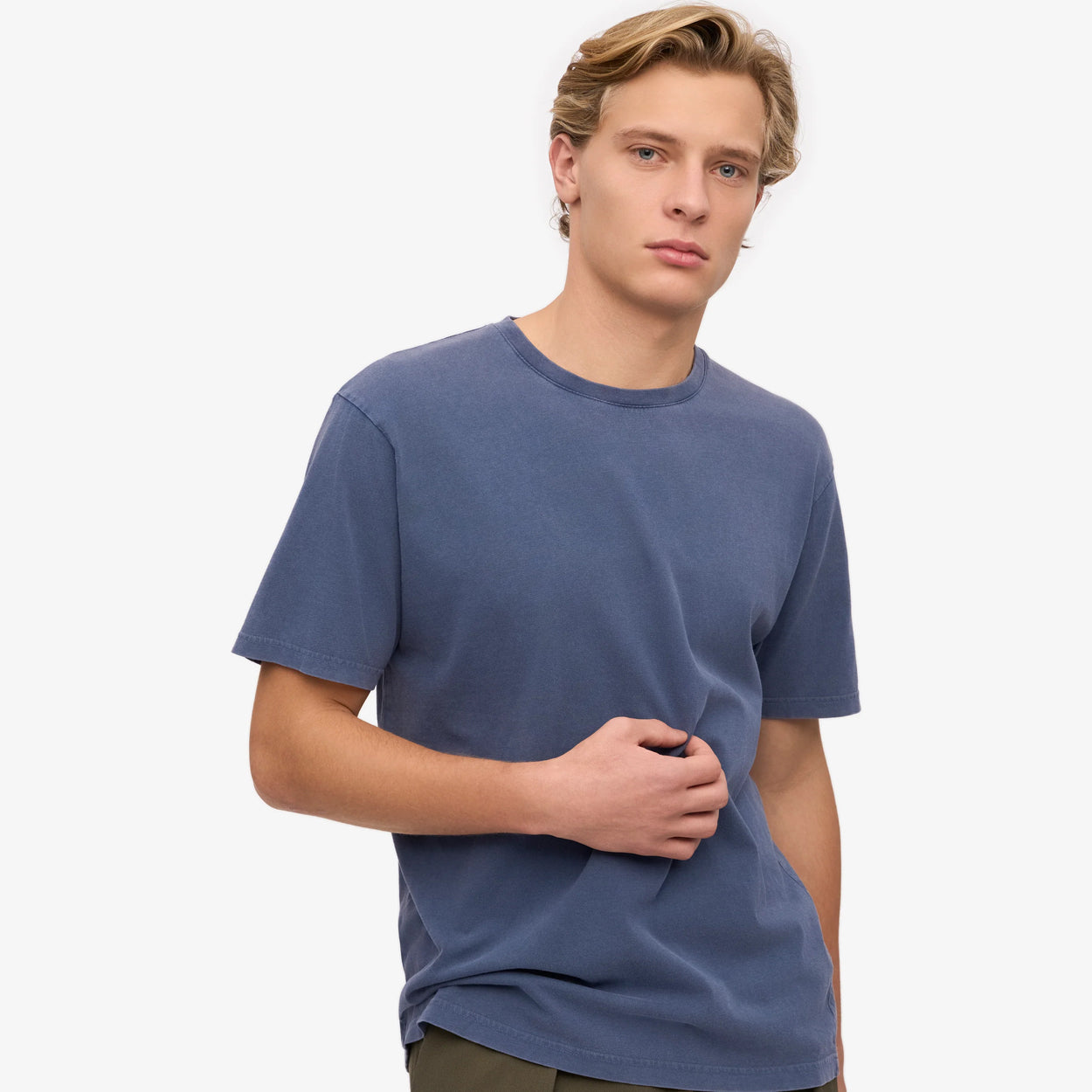 Classic Organic Tee - Neptune Blue