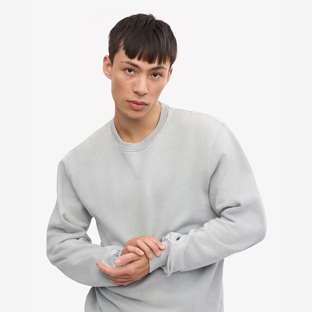 Classic Organic Crew - Faded Grey