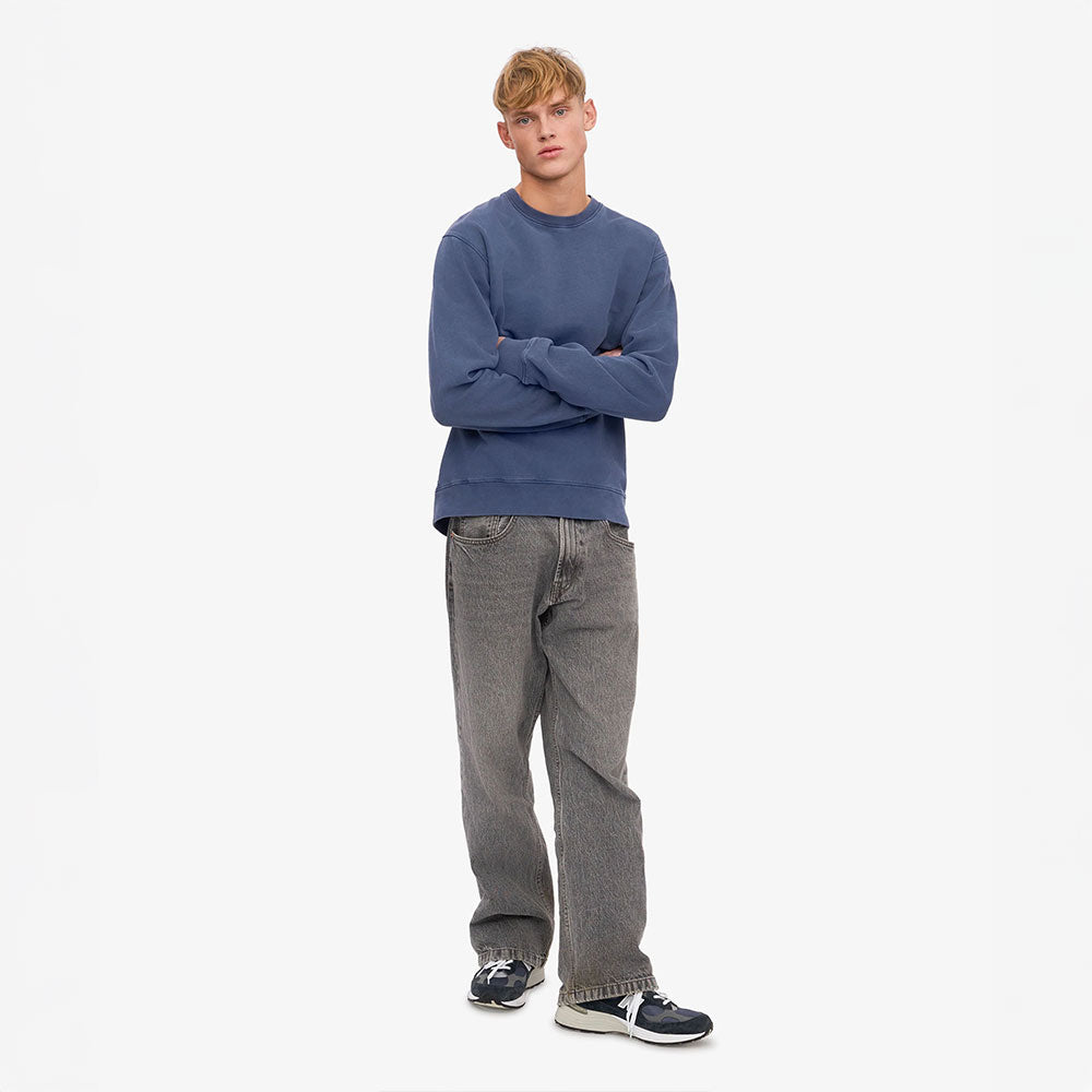 Classic Organic Crew - Neptune Blue