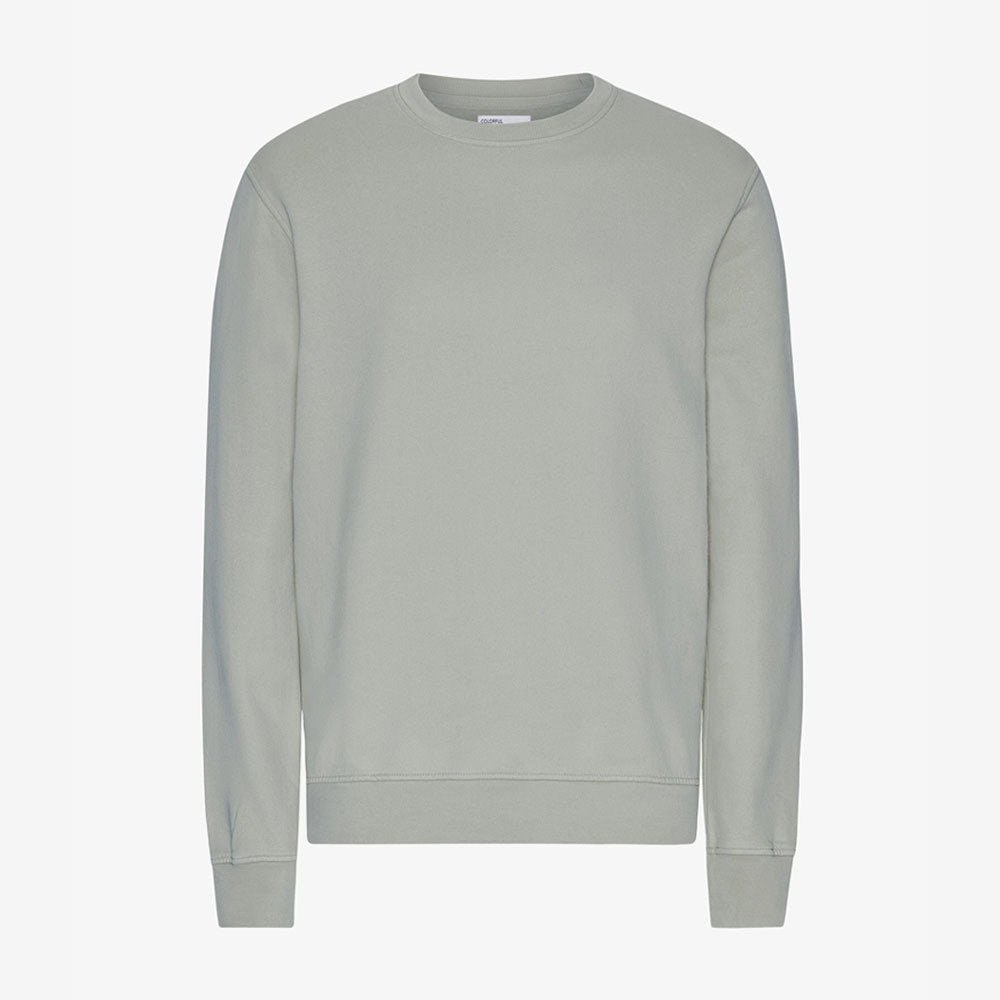 Classic Organic Crew - Steel Blue