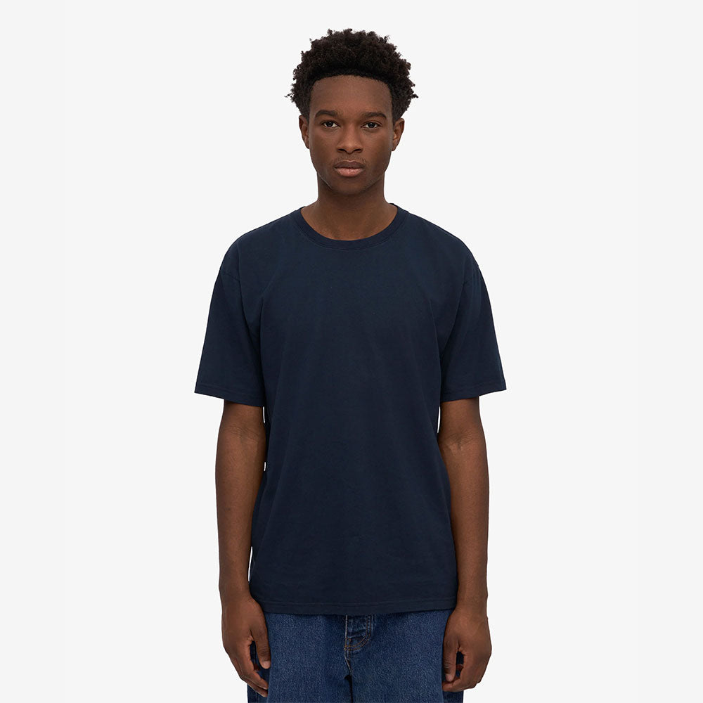 Classic Organic Tee - Navy Blue