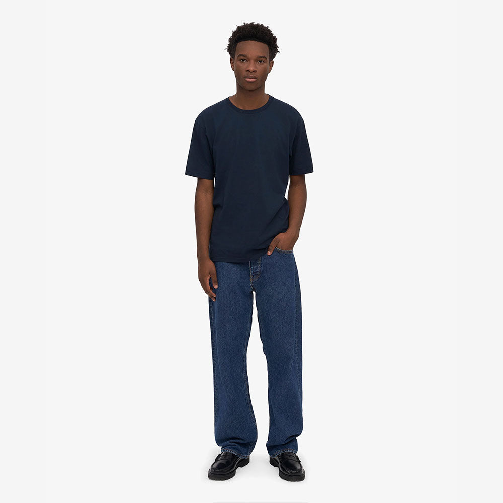 Classic Organic Tee - Navy Blue