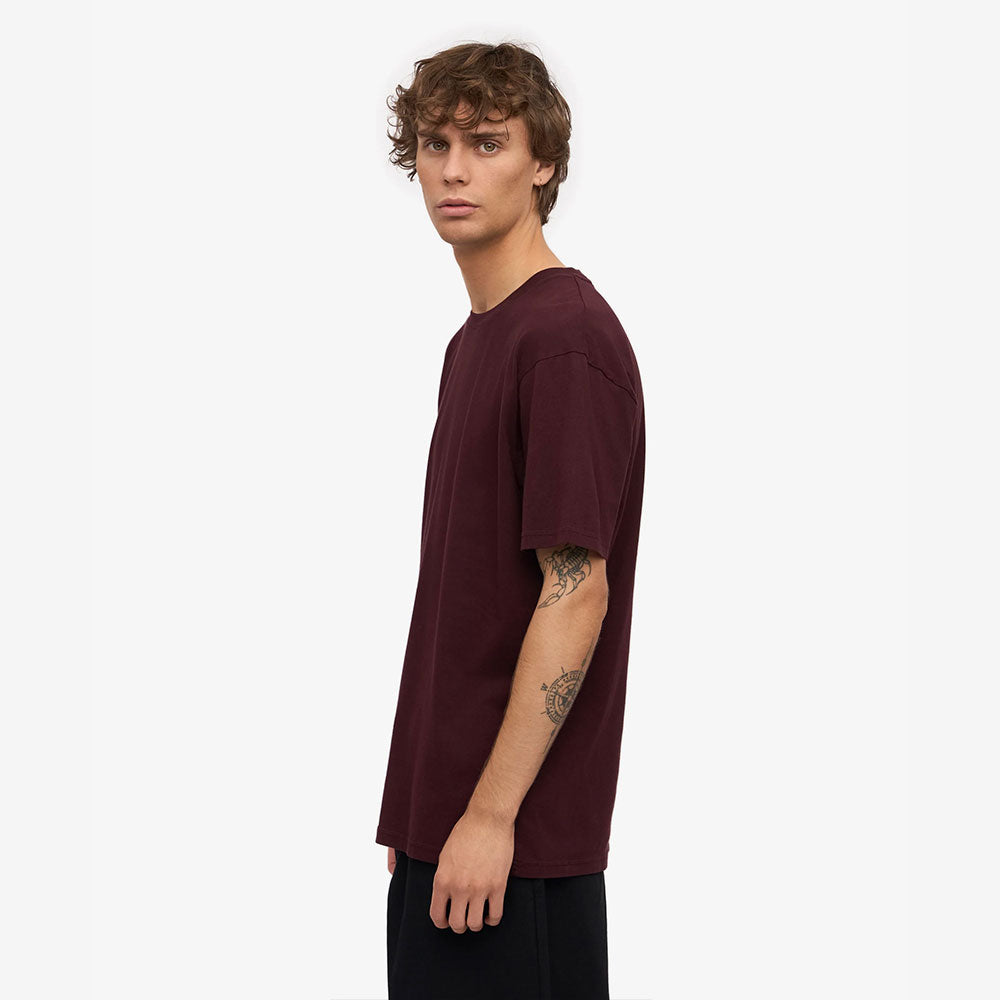 Classic Organic Tee - Oxblood Red