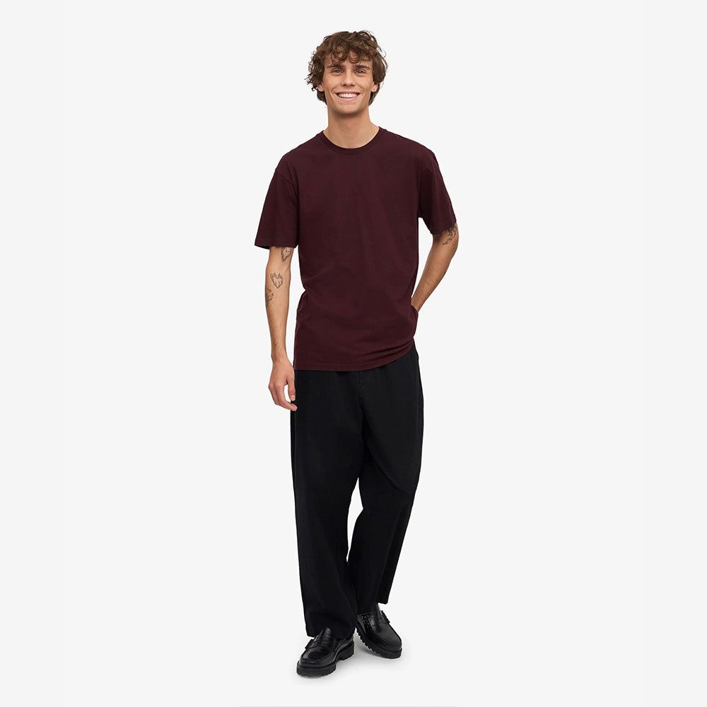 Classic Organic Tee - Oxblood Red