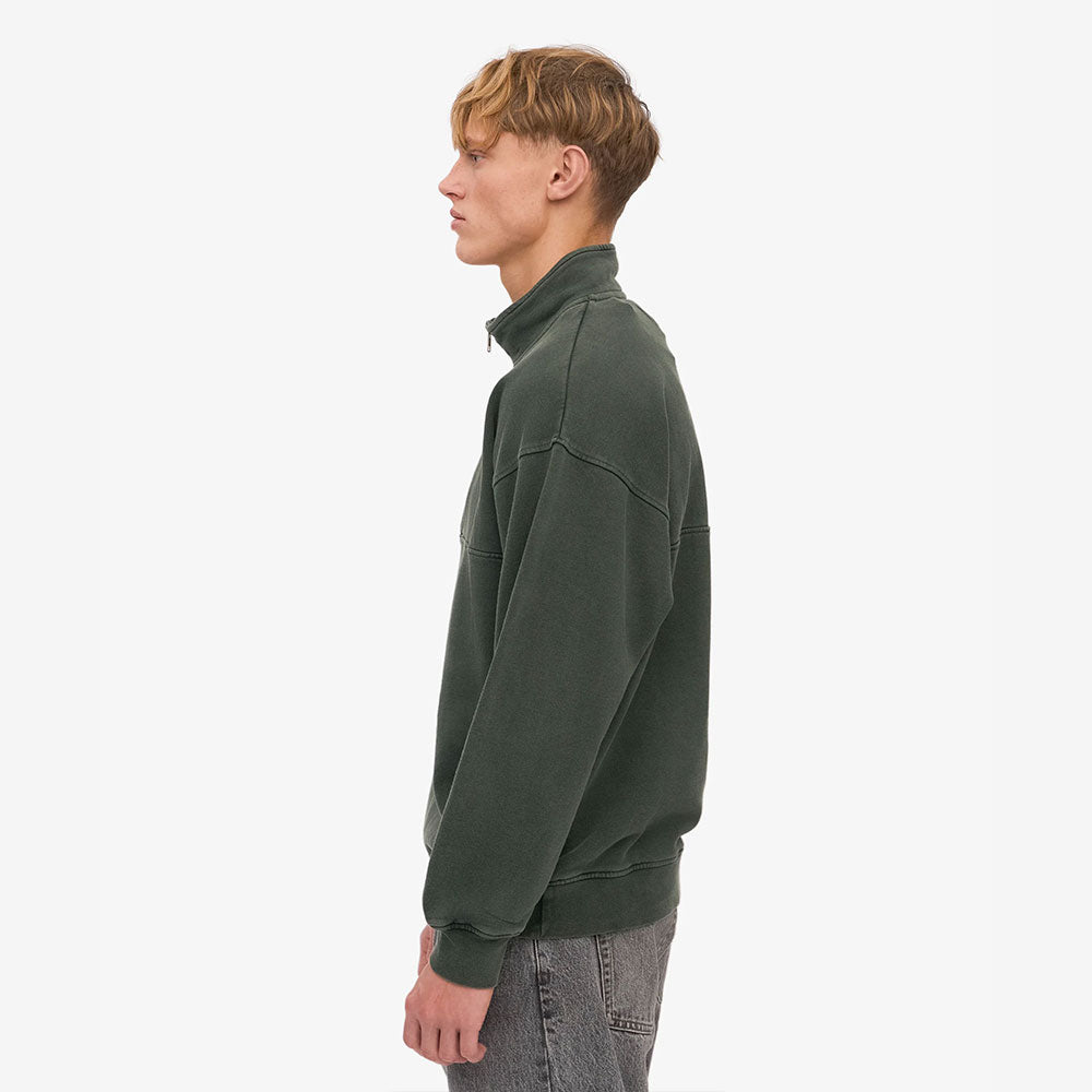 Organic Quarter Zip - Midnight Forest