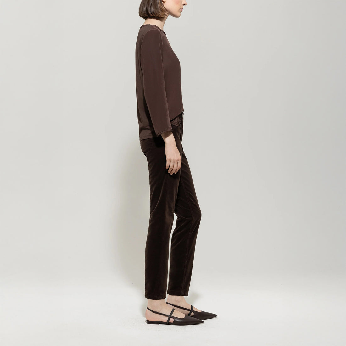 Cord Trouser - Espresso