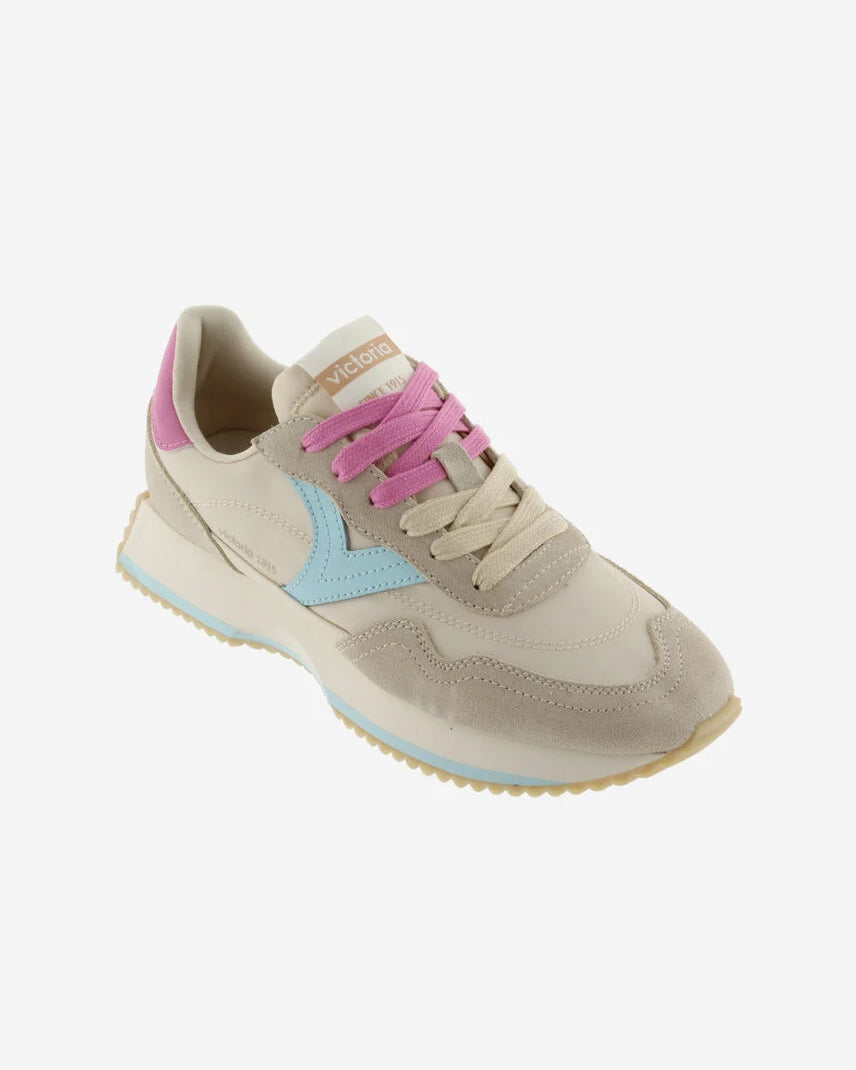 Cosmo Multicolour Trainer - Beige