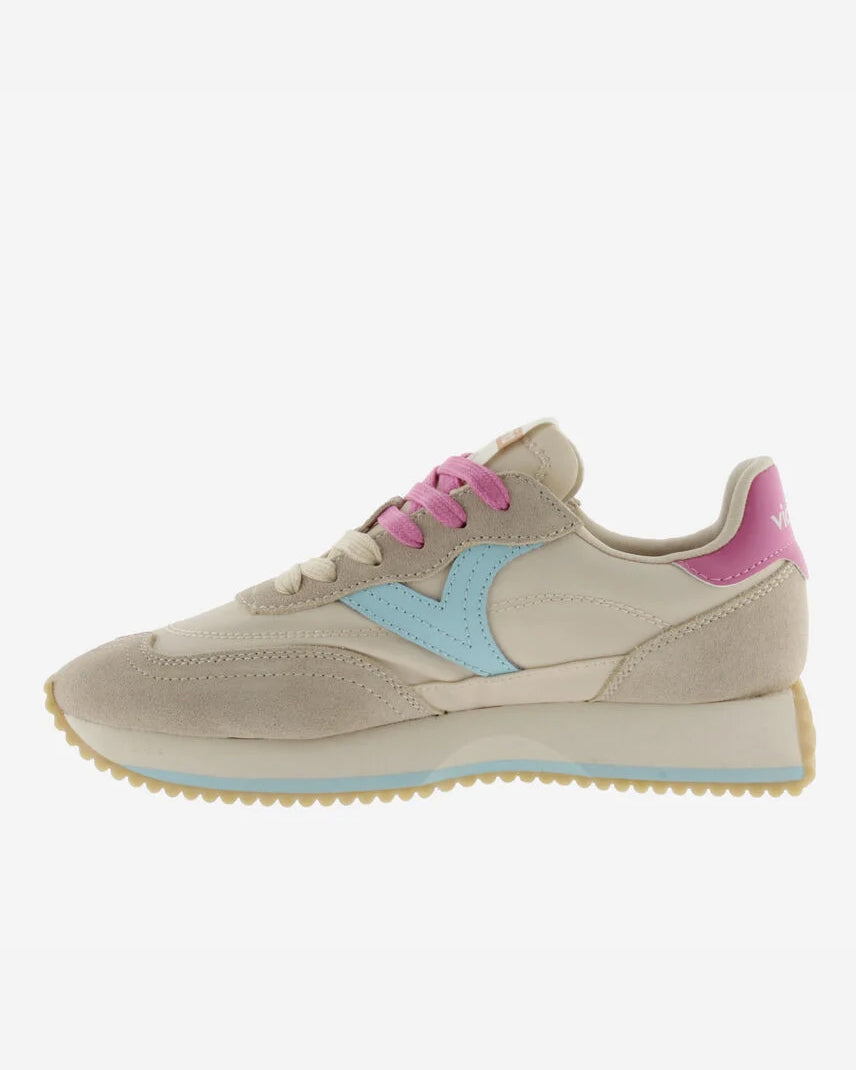 Cosmo Multicolour Trainer - Beige