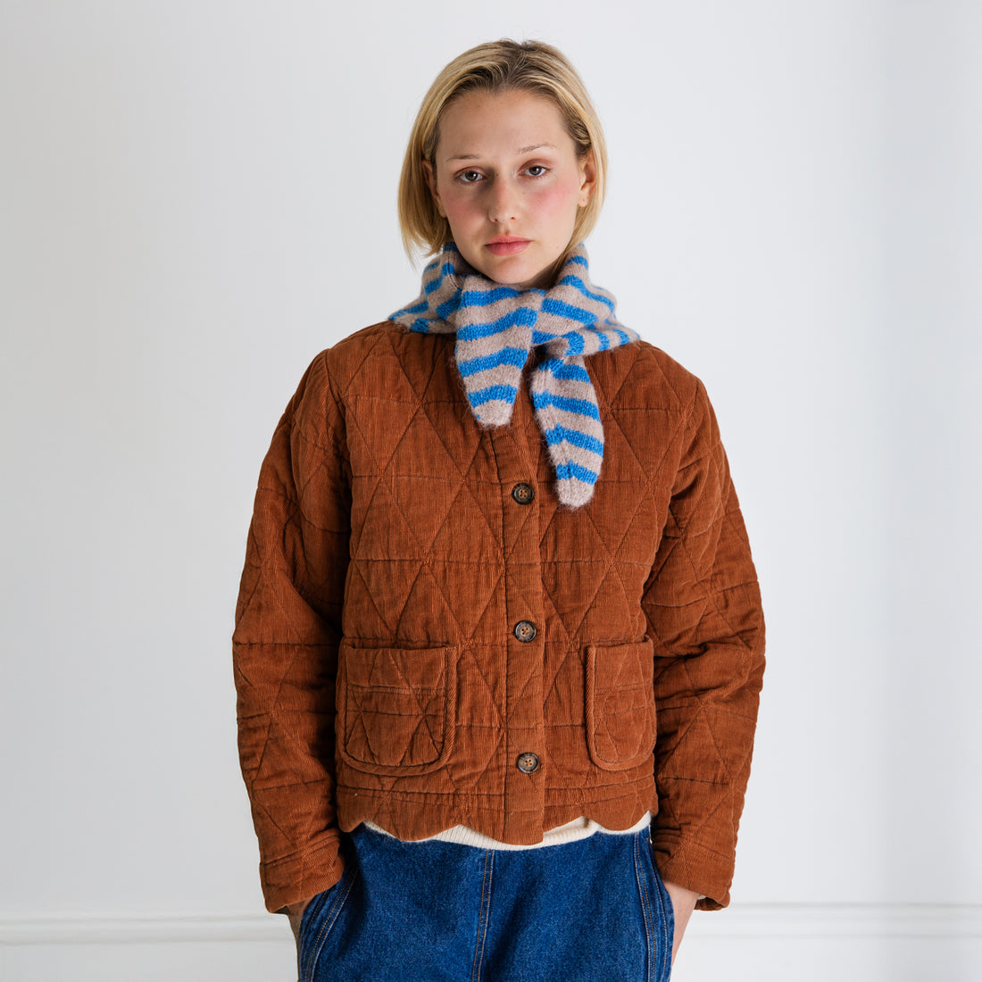 Dillis Quilted Jacket - Cinnamon