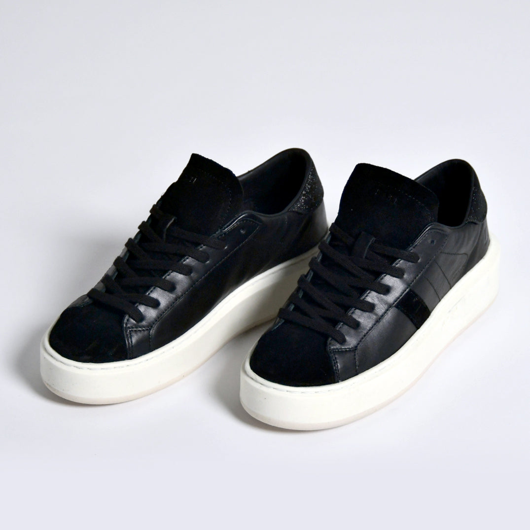 Hill Low Platform Trainer - Calf Black