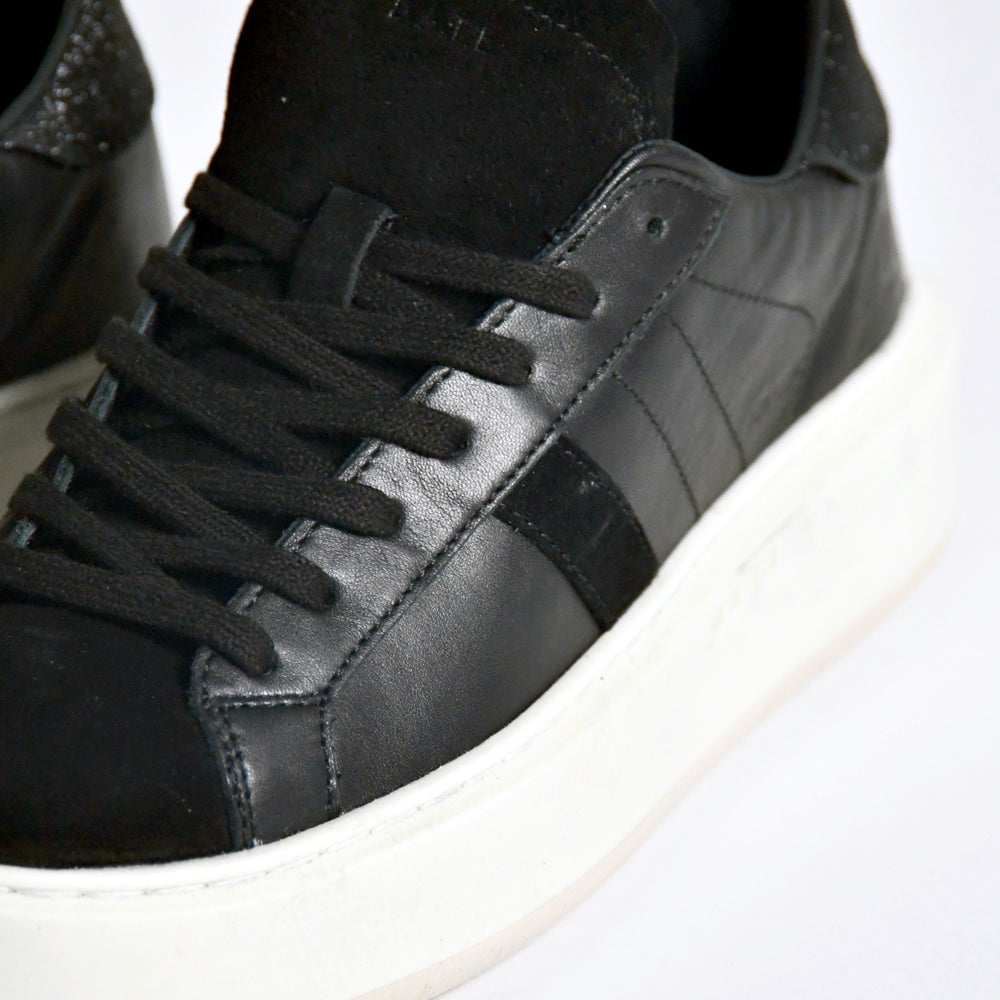 Hill Low Platform Trainer - Calf Black