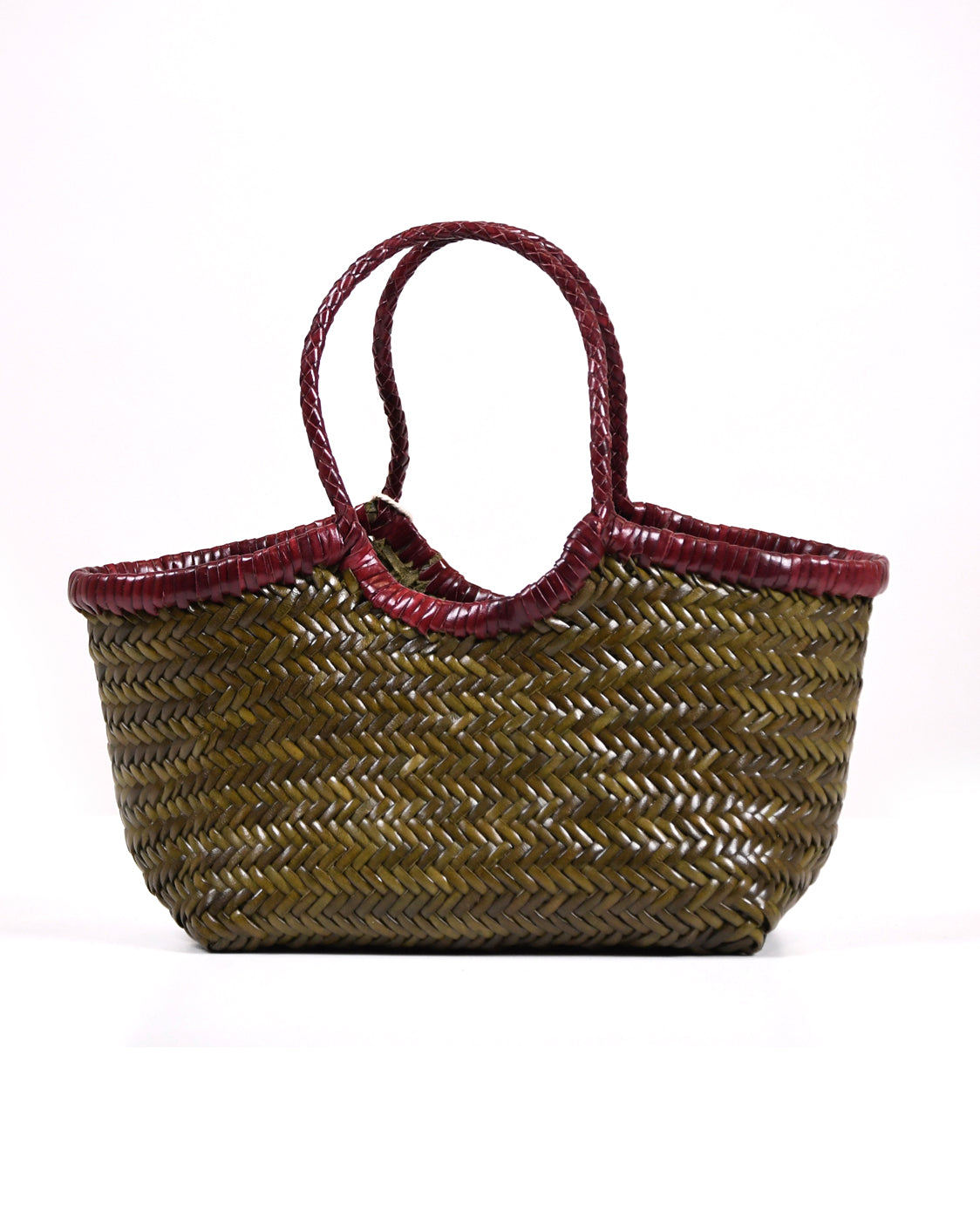Nantucket Small Bicolor - Khaki / Bordo