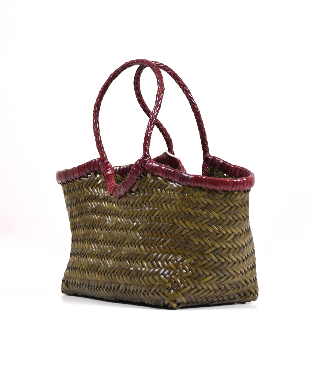 Nantucket Small Bicolor - Khaki / Bordo