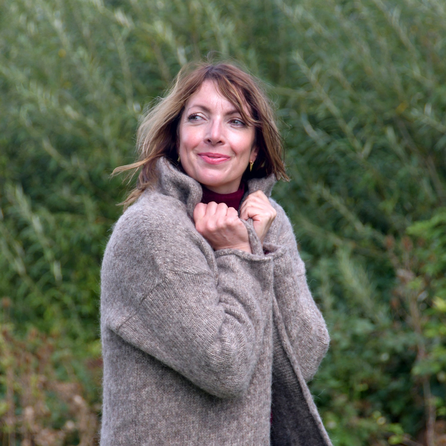 Brume Long Cardi - Natural