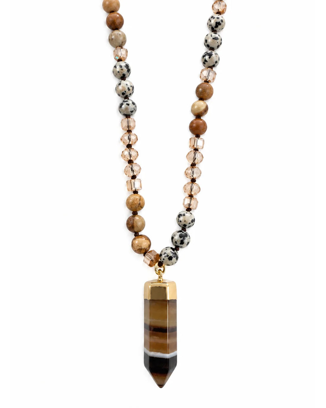 Sahara Necklace - Dalmation