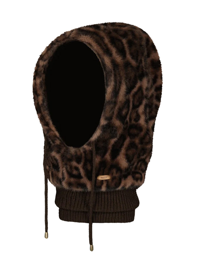 Eliess Hood - Print Brown