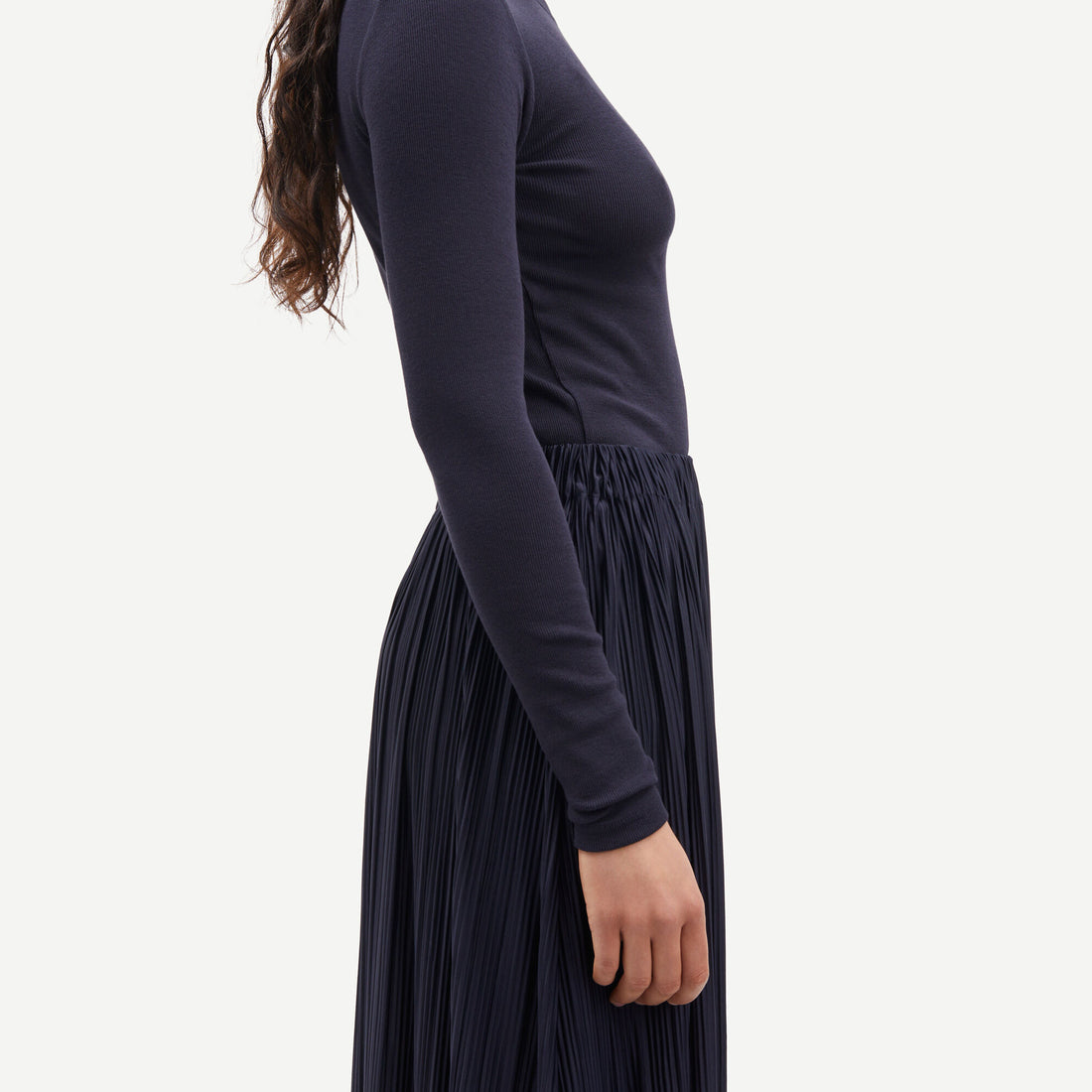 Alexa Long Sleeve Top - Night Sky